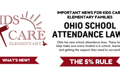 Important Attendance Update for Kids Care Elementary Families